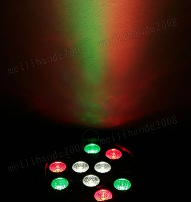 15W IR REMOTE RGBW LED-lampor Ljudkontroll DJ Disco bar projektor Stage Light Stor konsertfärgning Effekt Belysning Myy