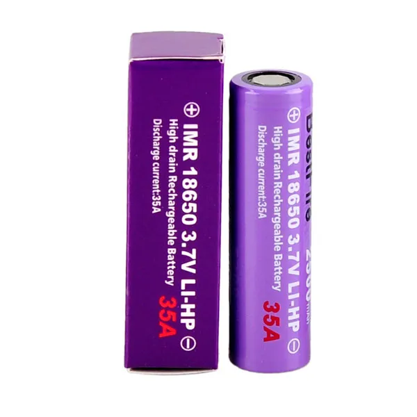 fire18650 battery 35A 2500mah Liion BatteryVape Batteries Fit Kanger Dripbox Toptank Mini Mods 02041363608881