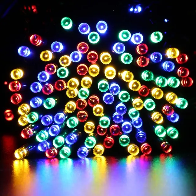 22m 200 LED Solar String Fairy Lights Waterproof Solar Power 8 Modi 7m 12m Solar Lights voor Kerstmis Halloween Tuindecoratie