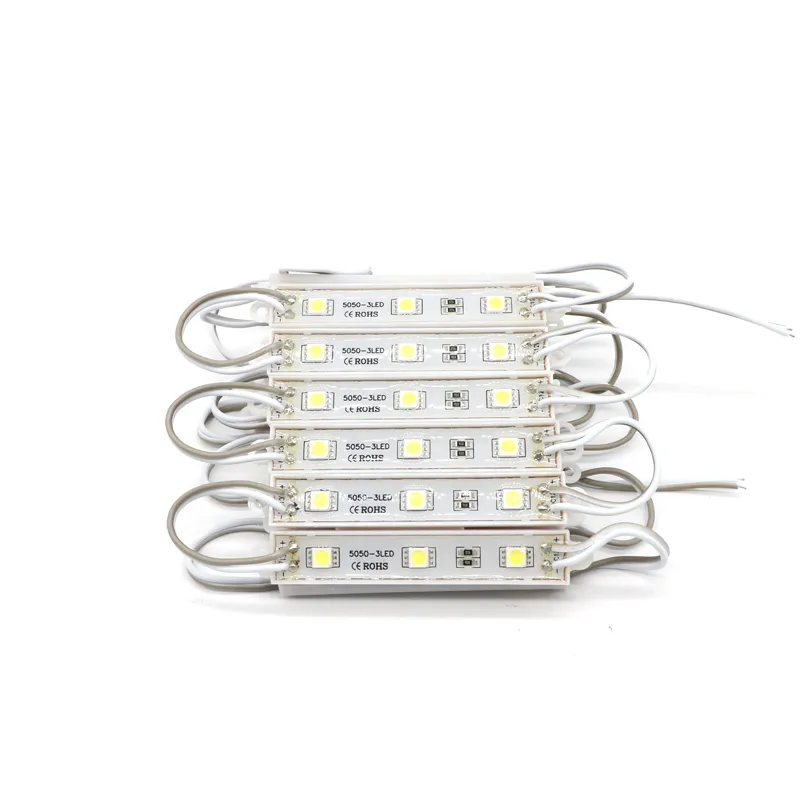 Edison2011 SMD 5050 LED -modules Waterdicht IP65 LED -modules DC 12V SMD 3 LEDS -achtergrondverlichting voor kanaalletters Warm Cool White Red B5511159