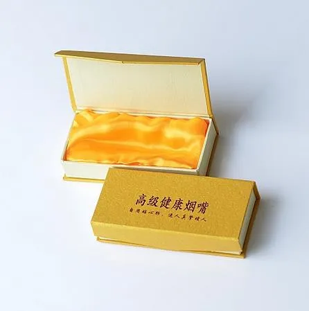 Advanced golden velvet box 12x5.5x2.5cm cigarette smoking cigarette packaging