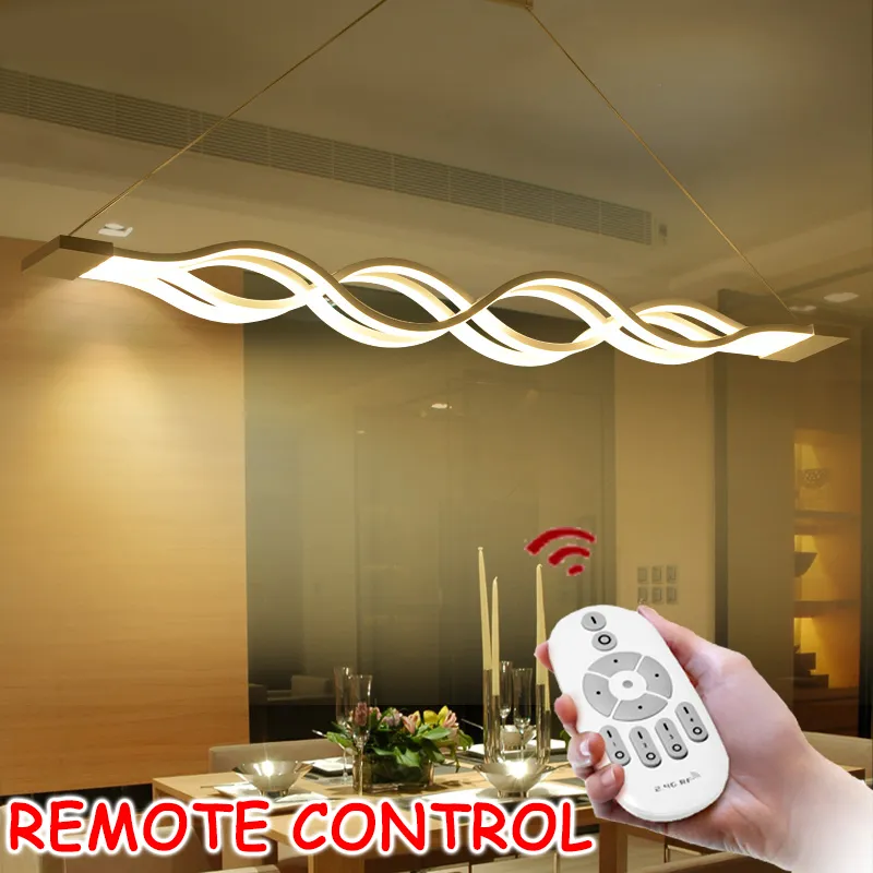 Nuove lampade a sospensione moderne e creative a LED Cucina in acrilico + sospensione in metallo lampada da soffitto sospesa per sala da pranzo lamparas colgantes