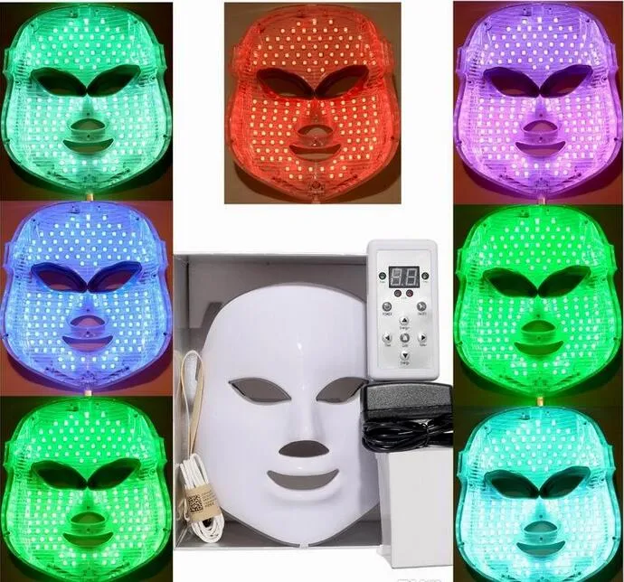 Home Use PDT Face Mask Skin Led Mask Manual LED Light Therapy LED