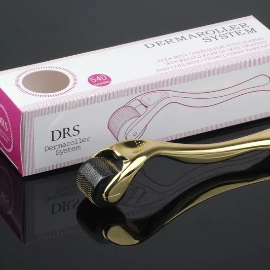 DRS 540 Micro Agujas Terapia Derma Roller 0.25mm 0.5mm 1.0mm 2.0mm Rodillo facial Piel Dermaroller