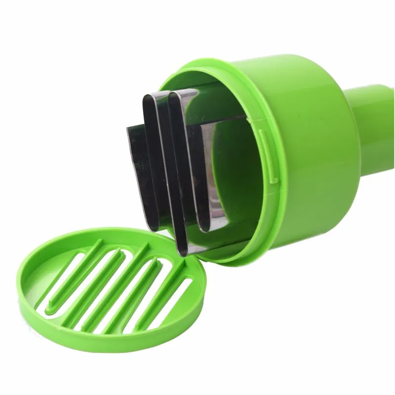 Stainless Steel   ABS Hand Garlic Presses Chopper Multifunction Device Onion Cutter Kitchen Vegetable Fruit Cutting Tool