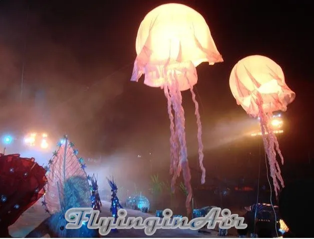 2m Lighting Custom Color Inflatable Jellyfish with Light for Party/Event