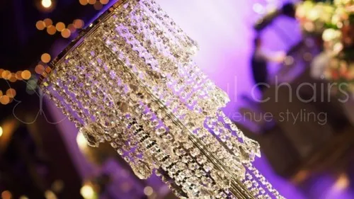 Hot sale acrylic wedding column crystal pillar for wedding stage decoration