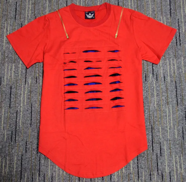 Tee shirt homme top troué