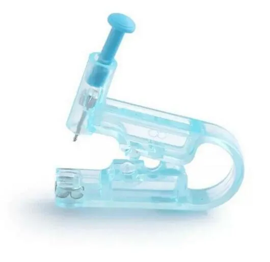 Complete Ear Piercing Gun Caflon With Sterile Gun, Stainless Steel Stud