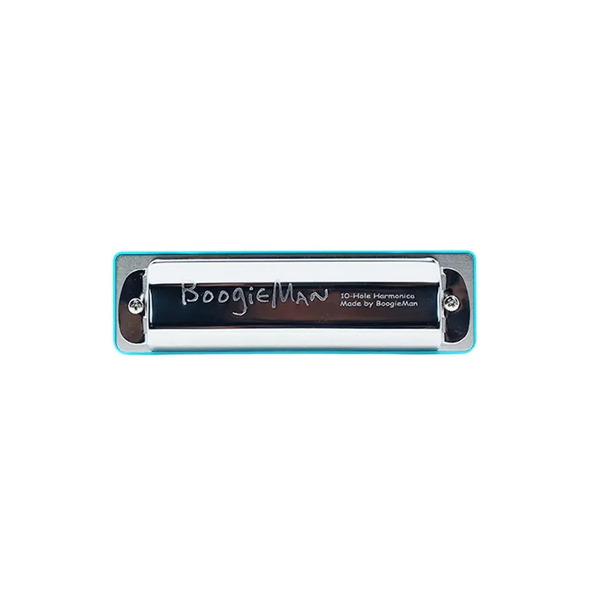 BoogieMan PADDY Richter 10 gaten diatonische mondharmonica afgestemd DEAGFBb Bluesharp Ierse en popmuziek muziekinstrument4949710