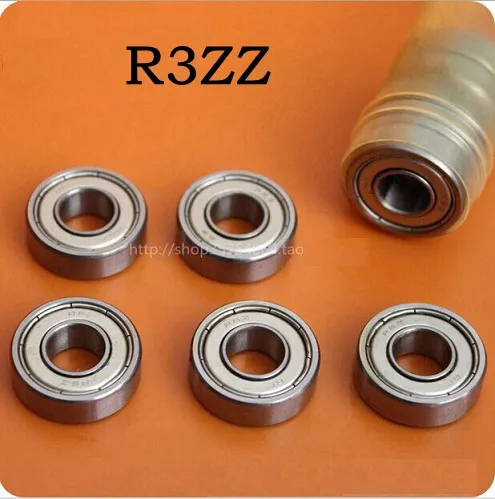 100PCS R3ZZ R3-2Z Skärmat lager 3/16 x 1/2 x 0,196 tums miniatyrkullager 4,762 * 12,7 * 4,98 mm