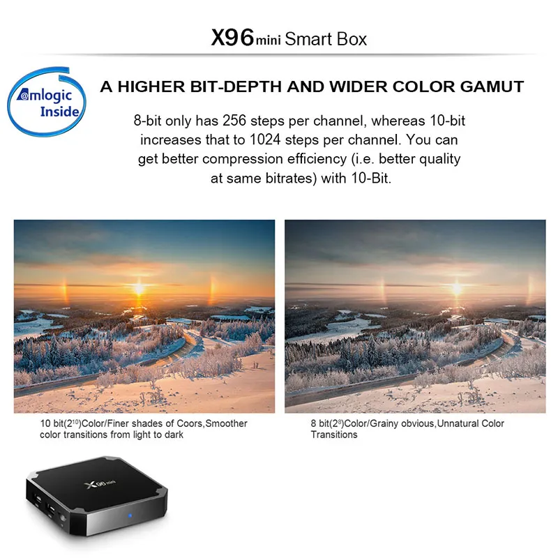 가장 핫한 X96 미니 안드로이드 9.0 TV 박스 2GB 16GB Amlogic S905W 쿼드 코어 미디어 플레이어 박스