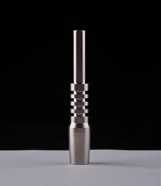 New Glass Pipe Bong Nails 14mm 18mm Domeless Male and Female joint Domeless Titanium Nail GR2 for Hookah Shisha Oil Rigs Fast shippi