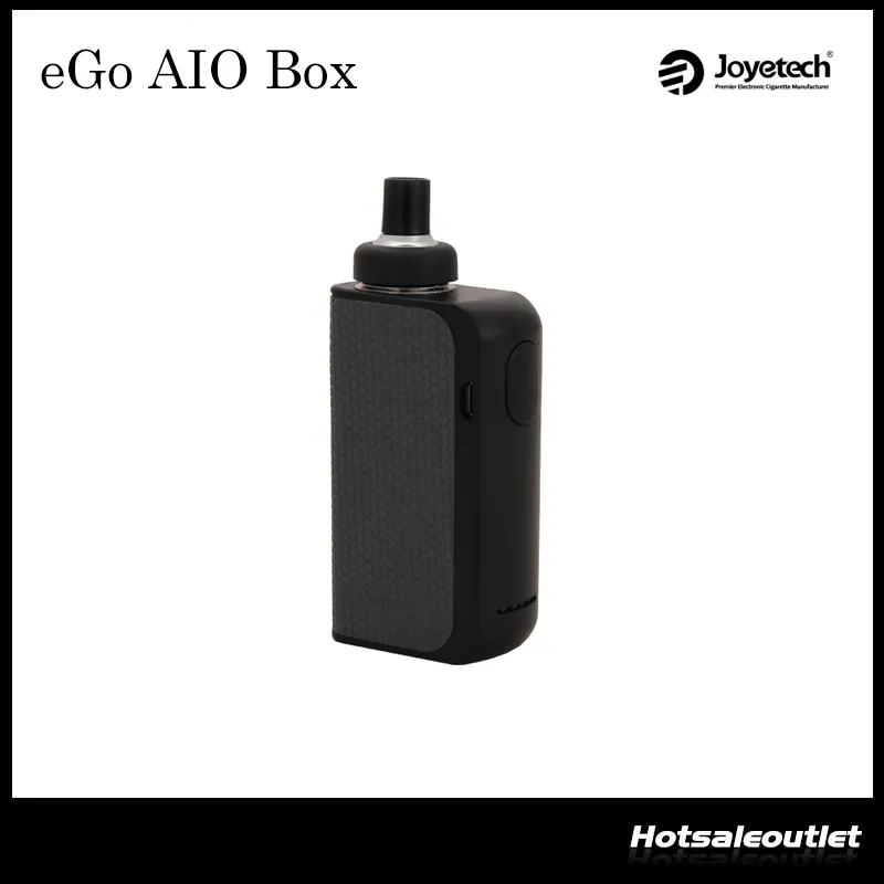 Authentic Joyetech eGo AIO Box Start Kit with 2ml e-Juice Capacity & 2100mAh Built-in Battery All-In-ONE Style eGo AIO Box Kit 100%Original