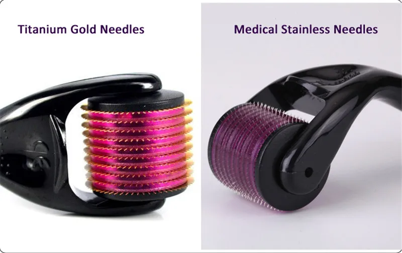 TM- 540 MOQ 1 Stück rostfreie Nadeln Dermaroller Mikronadel Meso Roller Deramroller zur Gesichtshautverjüngung