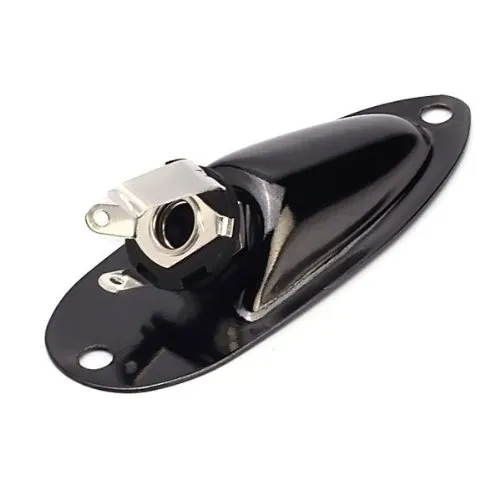 Pinos de guitarra elétricos Jack St Guitar Boat Jack Sq Sq Output Socket Socket Connection Holeres2104966