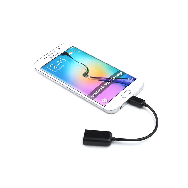 New Micro USB Male to USB 2.0 Female OTG Data Cable Adapter for Samsung Galaxy S2 S3 N7000