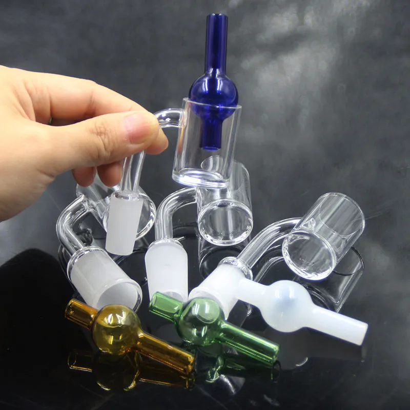 Quartz Banger Nail Domeless With Carb Cap Quartz Nails Domeless Quart Banger Nail For Glass Bongs