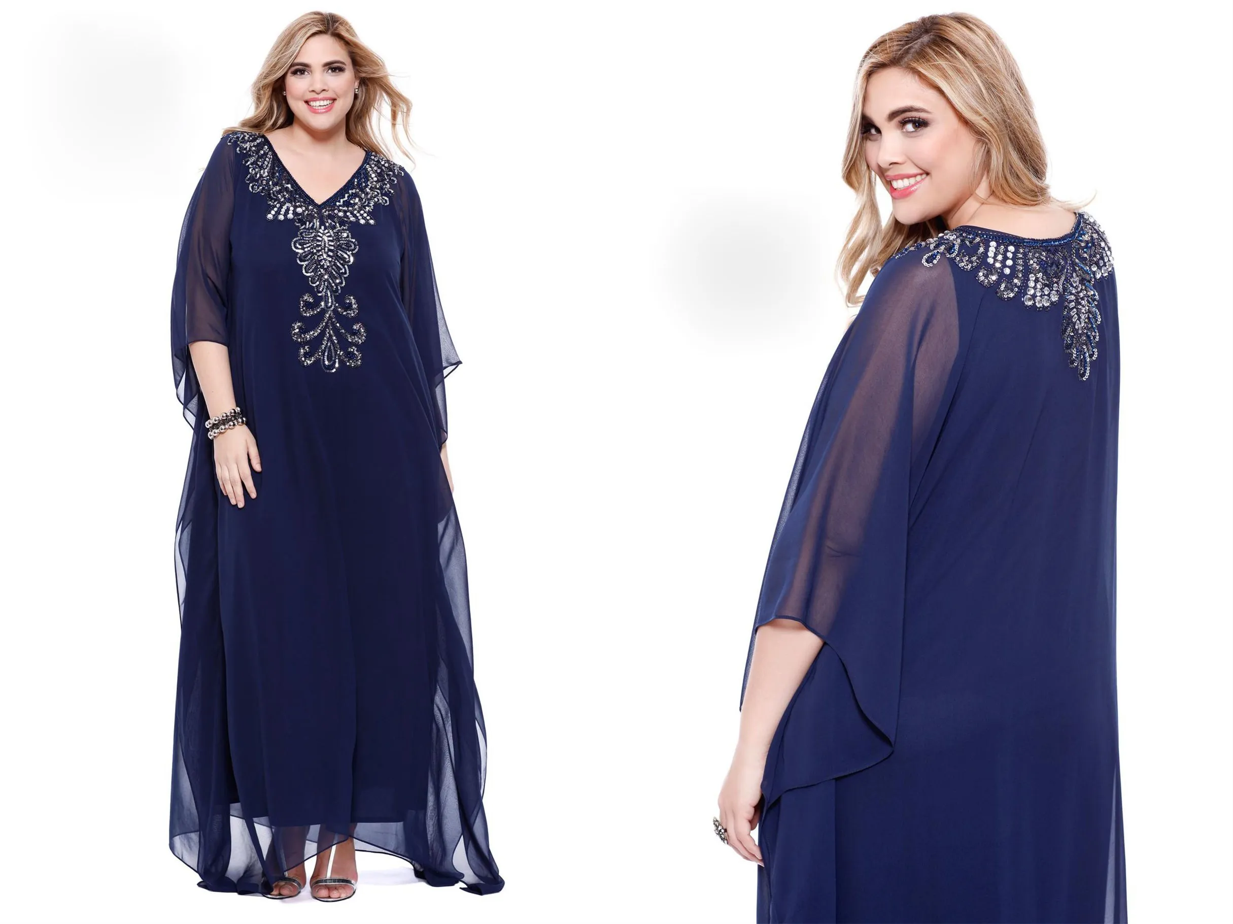 Plus Size Special Occasion Dresses With Sleeves