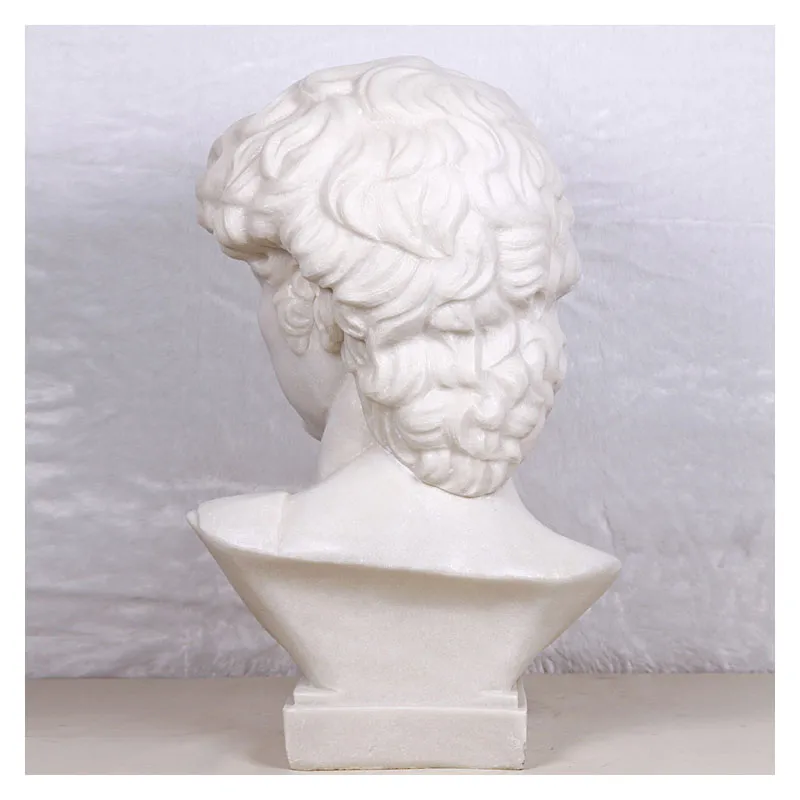 Geweldig Venus Head Sculpture Crafts Large American Style Figure Display met marmer / zandsteen