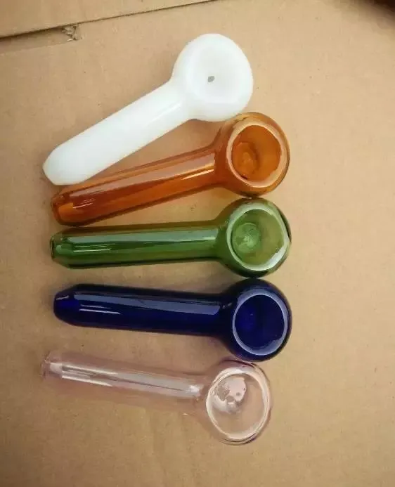 Pipe color￩e unique en pot, bangs en verre en gros, tuyau d'eau en verre, narguil￩, accessoires fumeurs,