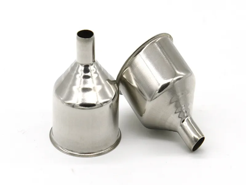 Fast shipping Middle size 50x36mm Stainless Steel hip flask Funnel Suit For All Kind Of Hip Flask