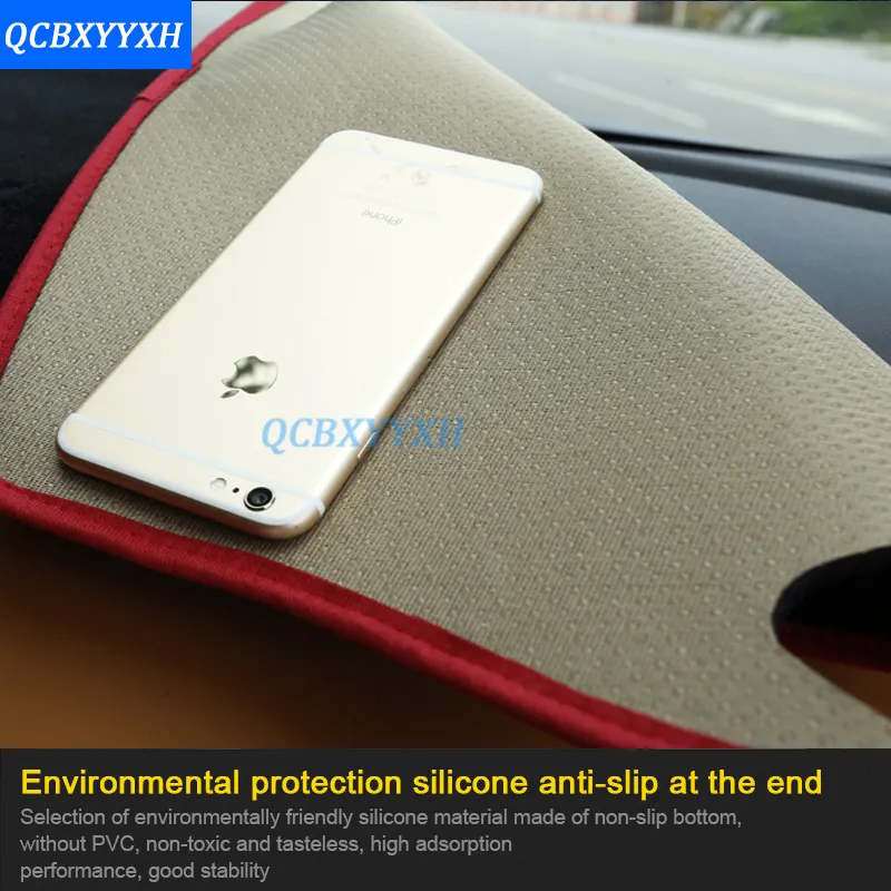 Car Styling For Nissan Kicks 2016 2017 LHD Dashboard Mat Protective Interior Photophobism Silicone Anti-Skid Pad Shade Cushion