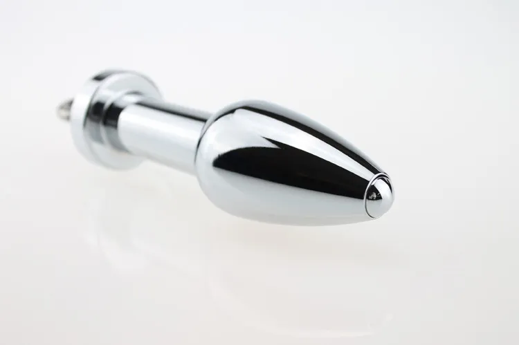 With a pull ring removable stainless steel metal butt plug prostate massage anal plug anal adult sex toys for couples