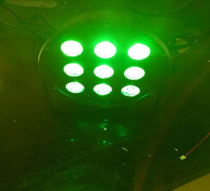 Mais novo * 12 W RGBW 4IN1 de alta potência levou luz par com uso de DMX para DJ Stage luz DISCO CLUB MYY