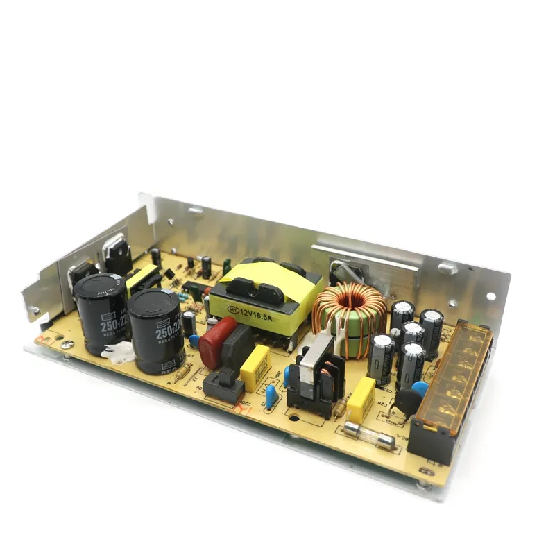 LEDライトストリップディスプレイAC100-240Vファクトリのための12V 16.5A 200Wスイッチング電源ドライバサプライヤー