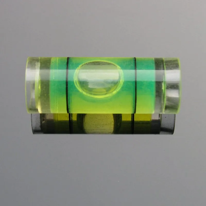 HACCURY Plastic Tubular Level Bubble mini spirit level bubble for Photo Frame level measurement instrument