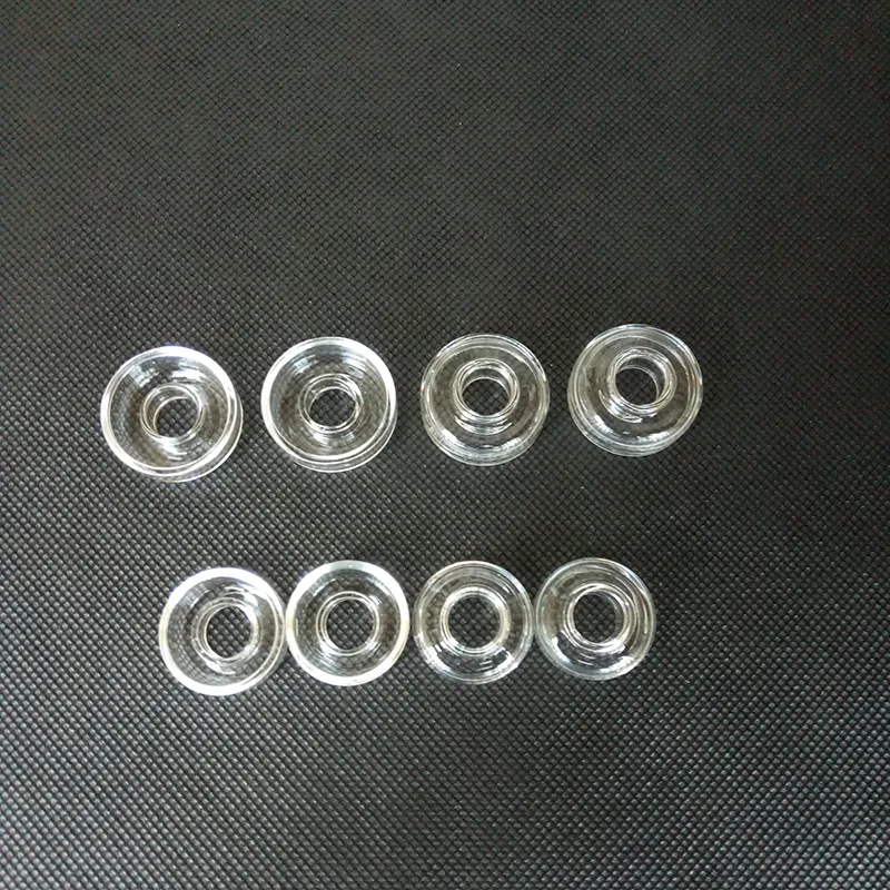 25mm/22mm od quartzo prato tigela de tigela de fumantes ferramentas acessórios para banger titanium sem cachimbo de óleo unhas plataformas de óleo de vidro bongs de água de vidro