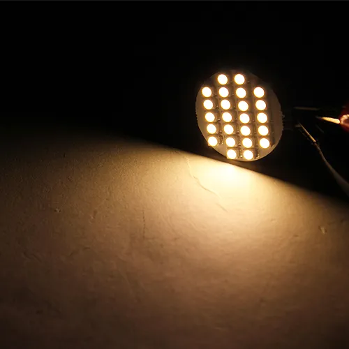 Ampoules LED G4 24 3528SMD LED Lampe marine bateau tailer dc 12v rv light 2 watts
