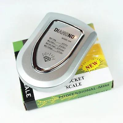 A04 elektronische lcd Digitale Weegschaal Diamant Schaal Mini LCD Pocket Sieraden Goud Gram 500g/0.1g 100g/0.01 200g/0.01 A04