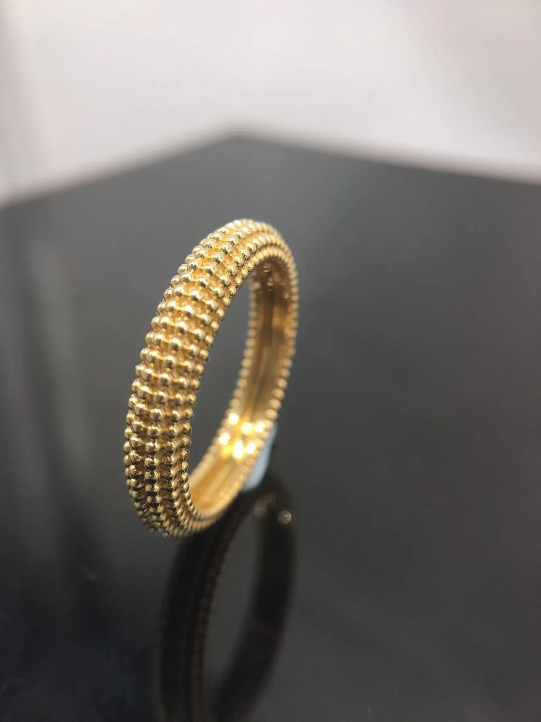 Nytt band ring riktigt solid guld 18k vita förlovningsringar för kvinnor hög qulity fin smycken fabrik grossist