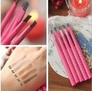 Pro Daily Waterproof Twist Up Eyebrow Eyeliner eye brow Liner Pencil Makeup Tool Cosmetic long lasting women gift custom logo