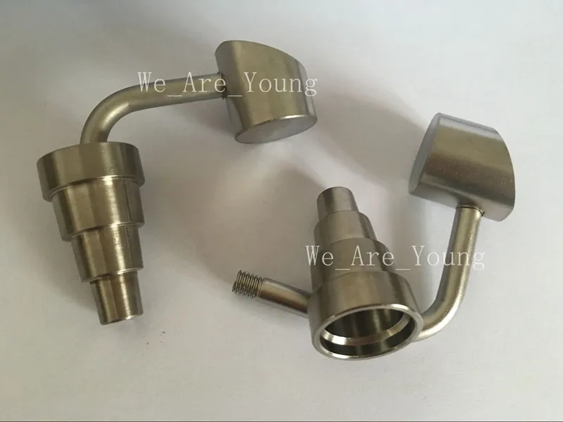 Banger Titanium Nail 6 in 1 10mm &14mm &18mm Male or Female 90 degree Banger Nail VS Quartz Banger Nail