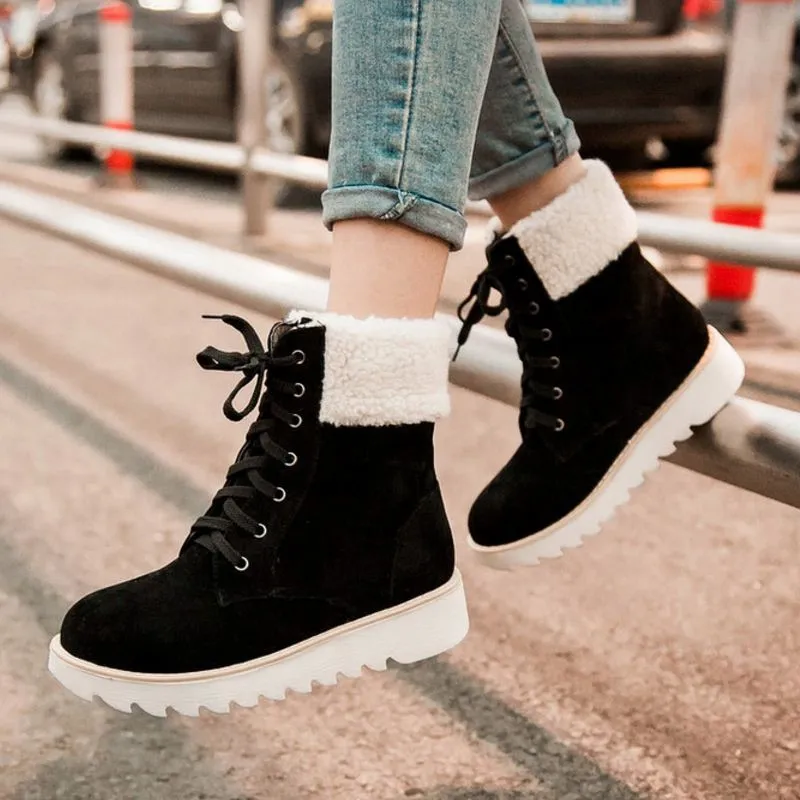 Зимняя обувь женская модная - 90 фото