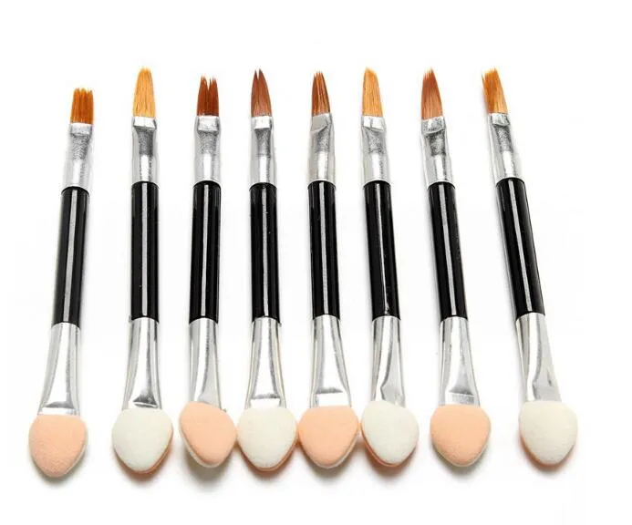 Nieuwe make-up borstels wegwerpspons cosmetica oogschaduw eyeliner lipborstelset applicator voor vrouwen schoonheid