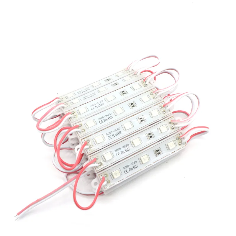 Edison2011 SMD 5050 LED -modules Waterdicht IP65 LED -modules DC 12V SMD 3 LEDS -achtergrondverlichting voor kanaalletters Warm Cool White Red B5511159