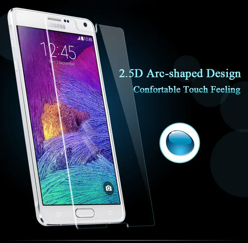 Anti-Shock-Hartglasfolie für Samsung Galaxy Grand 2 7106 7108/262 Style DUOS Core/Galaxy Win/Displayschutzfolie auf Grand2 100 teile/los