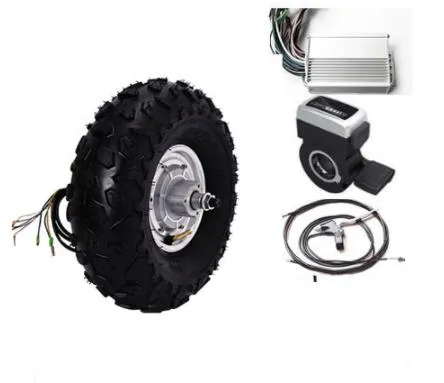 14.5 "800W 24V kit de moteur de scooter électrique e kit de scooter moteur de moyeu de roue électrique pour scooter kit de moto électrique