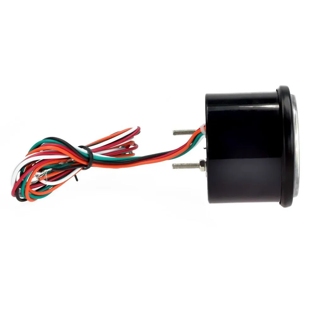 Jauge à vide Turbo Boost 2 pouces 52mm Psi 12V voiture bleu rouge lumière LED lentille de teinte écran LCD instrument de compteur numérique automatique Univers8390737