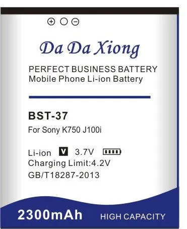 Li-ion Battery For Sony-Ericsson BST-37 K608i D750i W550i Z550c K750i J230i New