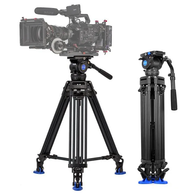 BenRO BV10 Professionelle Videokamera Camcorder Stativkit 10kg / 22lb für Film-TV-Schießen / Live-Sendung / Hochzeitsaufzeichnung