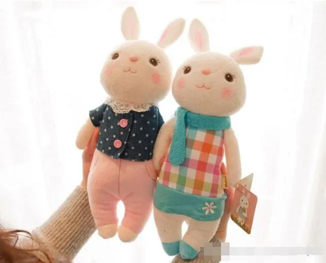 WholeTiramisu plush toys Metoo doll kids gifts 8 style35cm Bunny Stuffed Animal LamyToy with Gift Box Birthday Gifts6669414