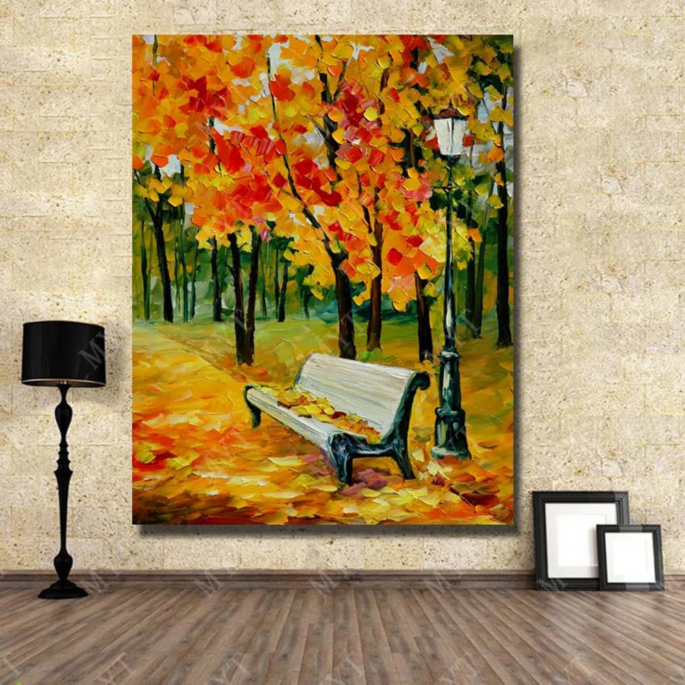 Pinturas En Lienzo Grandes, Imagen De Pared De Paisaje De Árbol Para  Decoración Para Sala De Estar, Arte De Pared, Lienzo, Pintura Al Óleo  Moderna Sin Marco De 13,62 €