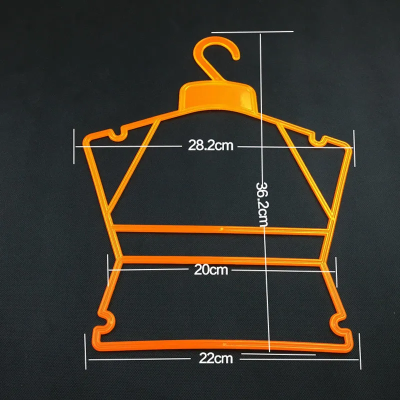 Sıcak Satış Plastik Askıları Giyim Çocuk Çocuklar için Giysi Mandal Mayo Pantolon Pantolon Çamaşır Kurutma Raf Bebek Askıları