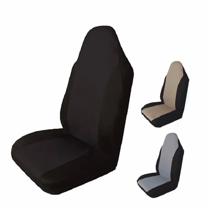 Capa de assento de carro universal ajuste assento dianteiro elástico design simples