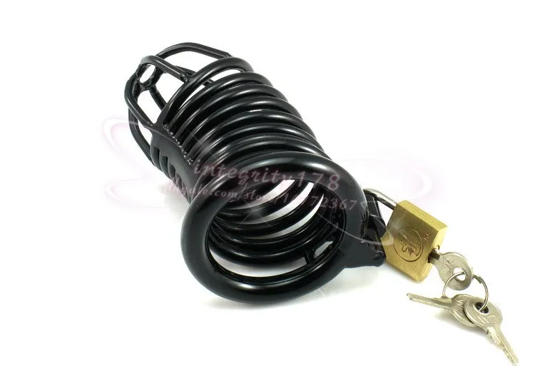 Hot Selling Man Chastity Cock Cage Rostfritt Stål Kyskhetsbälte Bondage Fetish SM Sex Leksaker Art Cage Device med kyskhetsanordningar